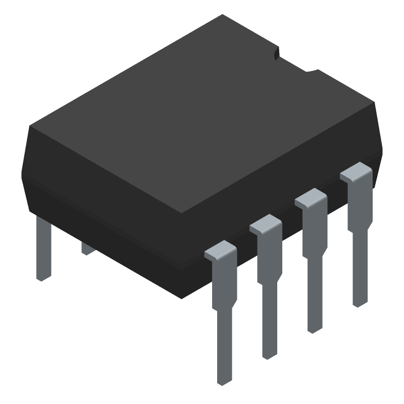 Optocoupler, 5kV Isolation, DIP-8, 1-Ch, 25mA