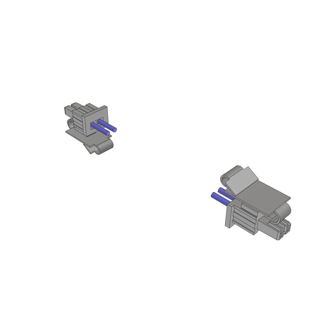 Cable Assembly AC Power 0.508m Power to Power 2 to 2 POS SKT-SKT Crimp-Crimp 24AWG