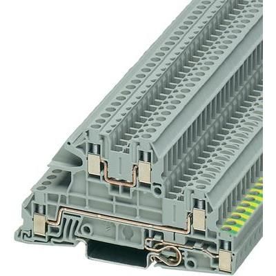 Conn Installation Ground Terminal Block 5 POS Screw DIN Rail 24A