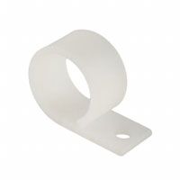 19.1mm P-Clamp, Screw Mount, UL94 V-2, Nylon