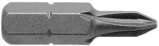 APEX   446-0X   HEX BIT, PHILLIPS, #0X25MM, TOOL STEEL