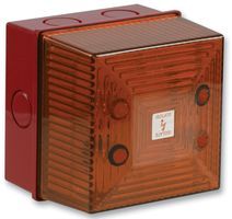 CLIFFORD AND SNELL   FD40/D00/A/RN/8   BEACON, LED, 24VDC, AMBER/RED