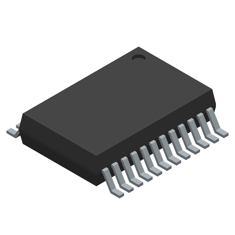 16-Bit I/O Expander, I2C, 400kHz, SSOP