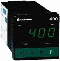 Gefran PID Temperature Controller, 48 x 48 (1/16 DIN)mm, 2 Output Relay, 100 V ac, 240 V ac Supply Voltage