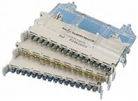 Pouyet 8 Port Telecom Connector Yellow