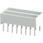 Single Color LED Array, Super Bright Red, Diffused White, 19.05mm, ROHS COMPLIANT PACKAGE-16