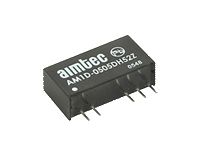 Module DC-DC 2-OUT 24V/-24V 0.02A/-0.02A 1W 5-Pin SIP Bulk