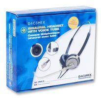 DACOMEX         290015             HEADSET, STEREO WITH TUBE