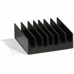BGA Heat Sink, Passive, Adhesive, 14.1C/W, Aluminum