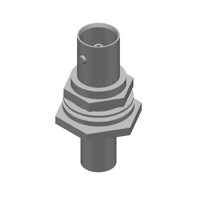 Conn BNC RCP 75Ohm Crimp ST Gold