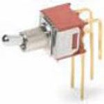 DPDT Toggle Switch, 20V, 400mA, Non-Illuminated, Through Hole