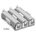 HOLDER BATTERY 3CELL D STEEL