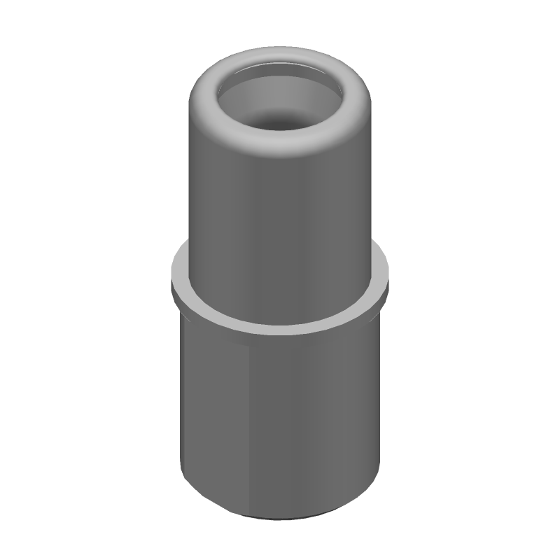 Power Contact, Female, 200A, Crimp, Cable Mount, Gold/Silver Plated