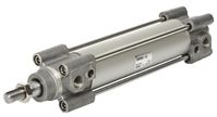SMC Double Action Pneumatic Roundline Cylinder, C96SDB40-250