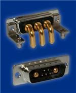 D-Sub 5W1 Male Solder Connector, 5A, Gold Contacts