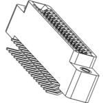 Conn Card Edge F 62 POS 2.54mm Solder RA Thru-Hole