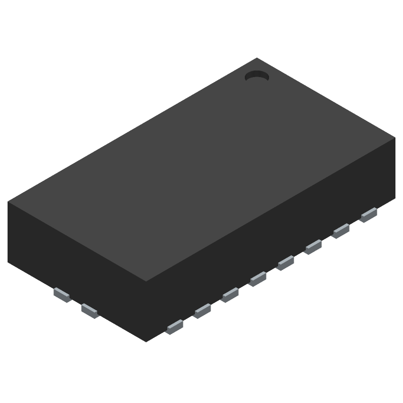 PCIe Switch 2-CH 1Lanes 2-Port 3.3V 20-Pin TQFN EP