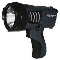 Nightsearcher TRIGGER Rechargeable Handlamp, LED, 400 m Beam, Focusing, with batteries
