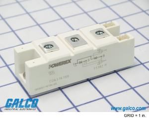 Silicon Controlled Rectifier, 235A I(T)RMS, 150000mA I(T), 1600V V(DRM), 1600V V(RRM), 2 Element, POW-R-BLOK-7