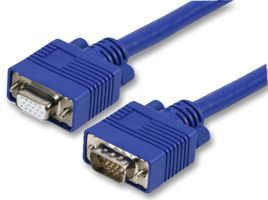 VDC         104222103             Audio / Video Cable Assembly, D Subminiature H/D Plug, VGA, 15 Way