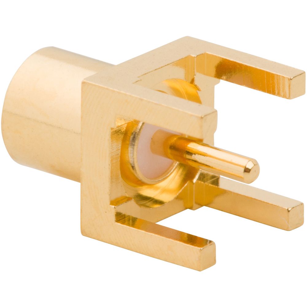 RF MCX Connector, Female, 6GHz, 50R, Gold Plated