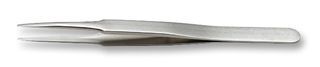 IDEAL-TEK         2A.TA            Tweezer, Type 2A, Flat Round, 120 mm, Titanium Body, Titanium Tip