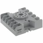 Relay Sockets Glass-Filled Polyester Screw Terminal 10A 300VAC Track Mount 3Pole