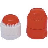 Combination alarm, flat bottom part red, DIGITOP RL/WS, Digisound