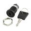 SWITCH KEYLOCK 2POS SPDT 3A 250V