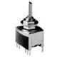 Switch Rotary ON ON ON DP3T 3 Knob Shaft PC Pins 0.1A 28VAC 28VDC 0.4VA Miniature