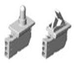 SPDT Safety Interlock Switch, 1A 125VAC, Toggle, Panel Mount