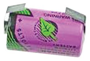 CYLINDRICAL BATTERY, LITHIUM, 1Ah, 3.6V, 1/2AA