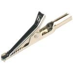 Conn Alligator Clip SKT 1 POS Solder ST Cable Mount 1 Port