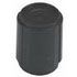 Control Knob, Round Nylon Black 16.76mm 12.7mm