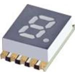 7 SEG NUMERIC DISPLAY, SUPER BRIGHT YELLOW, 5.08mm, ROHS COMPLIANT PACKAGE-10