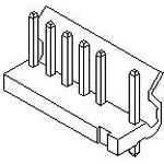2 Pos Male Header, 3.96mm Pitch, 7A, 250V, Straight, Solder