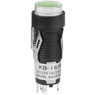 Switch Push Button ON ON SPDT Round Button 1A 250VAC 30VDC Alternate Contact Panel Mount Solder Lug