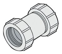 Marley Extrusions Straight Coupler, 32mmx32mm