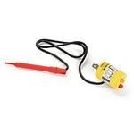 Super-Safeway Three Wire Circuit Tester, 3 Indicating Lights and Amp, Ground Continuity Tester