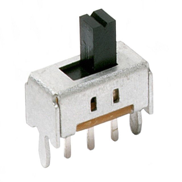 SPDT Slide Switch, On-On, 100mA, 12VDC, Through Hole