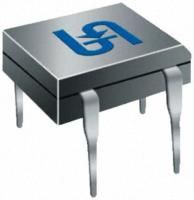 Bridge Rectifier Diode, 1 Phase, 1A, 600V V(RRM), Silicon, GREEN, PLASTIC, DBL, 4 PIN