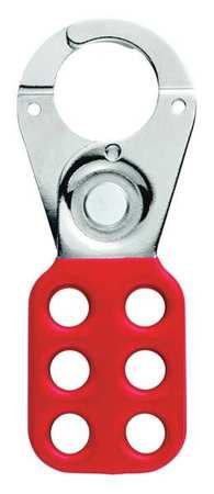 6 Lock, 9.5mm Shackle Steel, Vinyl Hasp Lockout, 2.5cm Attachment Point