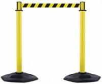 Tensator Black & Yellow Post, 960mm x 483mm.