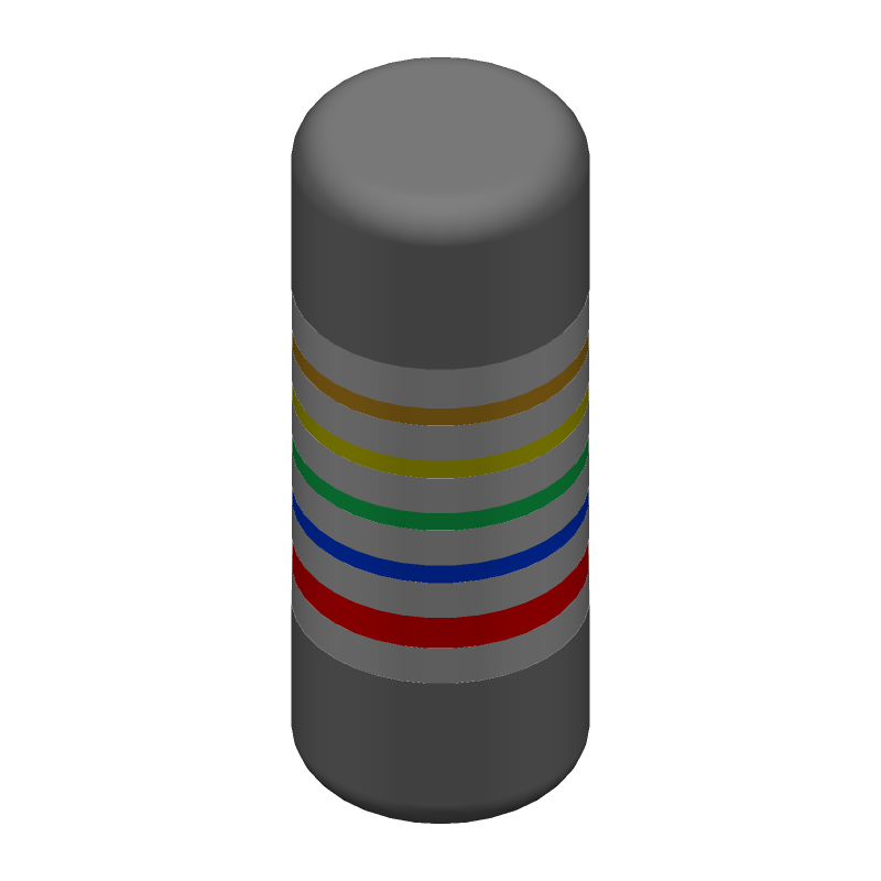 RESISTOR, THIN FILM, 0.25 W, 1 %, 50 ppm, 4990 ohm, SURFACE MOUNT, 1406, MELF, ROHS COMPLIANT
