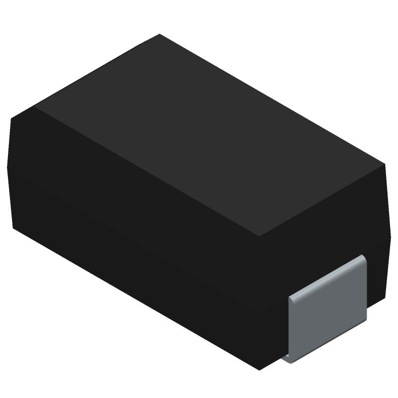 1A 100V Rectifier Diode, SMA, Silicon, Surface Mount
