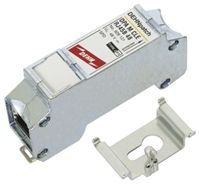 Mounting Type = DIN Rail Mount / Width mm = 29 / Poles = 8 / Rated Current A = 1 / Depth mm = 19 / Frequency MHz = 250 / IP Rating = IP10 / Height mm = 75