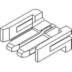 Headers & Wire Housings 3.3 WtW Retainer 2Ckt Yellow