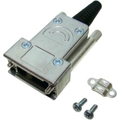 D-SUB housing Number of pins: 15 Metal 180 ° Silver Provertha 117152DC50101 1 pc(s)