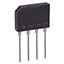 1.5A 50V Bridge Rectifier Diode, 1-Phase, Through Hole