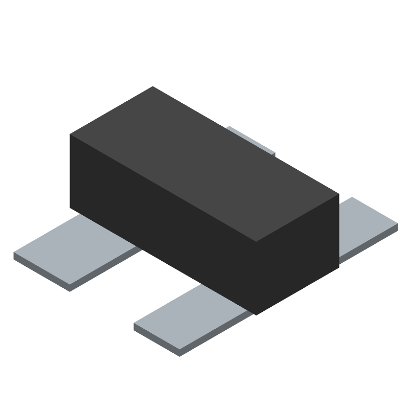 Trans Voltage Suppressor Diode, 5.5V V(RWM), Unidirectional, 3 Element, Silicon, TO-253AA, TO-253, 4 PIN